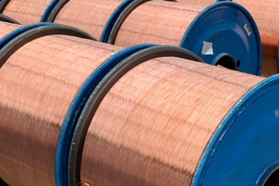 drawn copper wire